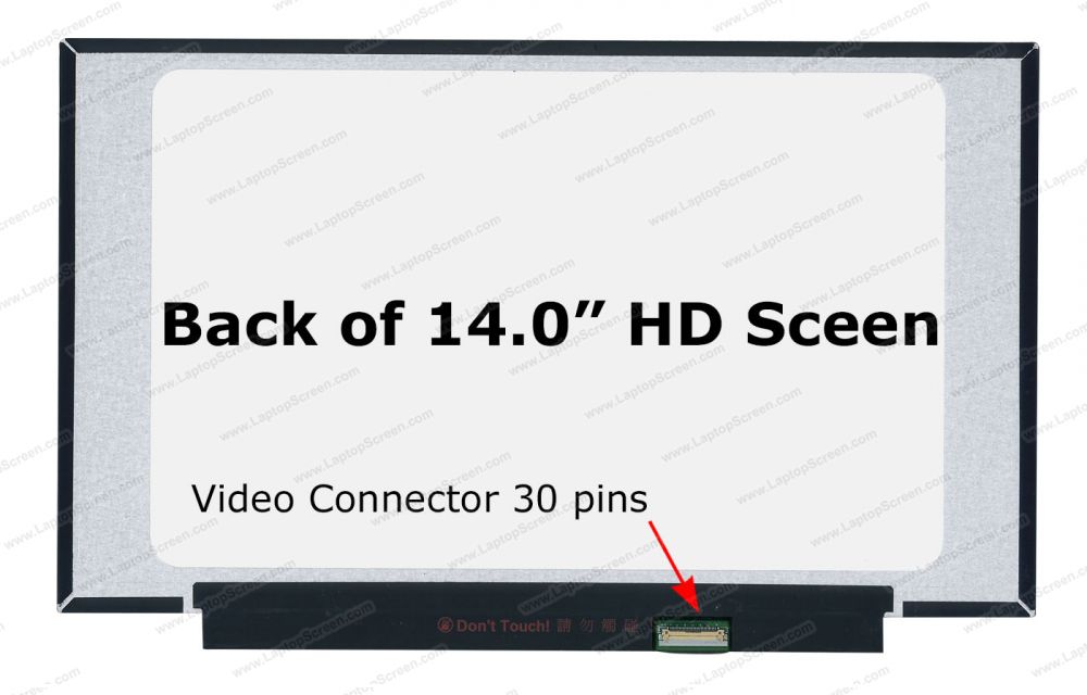 PANTALLA 14.0" HD 30 PIN C/B