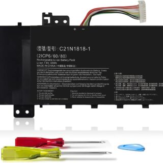 BATERIA ORIGINAL C21N1818-1 PARA ASUS VIVOBOOK 15 F512DA, F512JA, F512JA-AS34, F512FA, F512FB, F512FJ, F512FL, F512UA, X512DA, X512FA, X512JA, X512UA, FB X51 2FJ ,X512FL, X512JF, X512J,P R564JA y S512FA