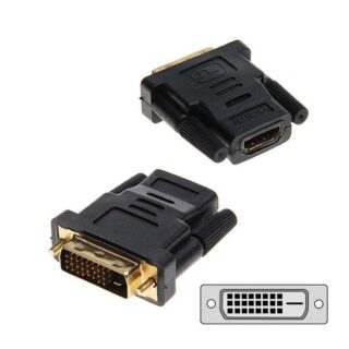 ZOECAN ADAPTADOR DVI (24+1) MACHO A HDMI HEMBRA ZO-H05