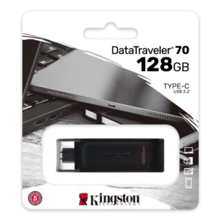KINGSTON DATA TRAVELER 70 MEMORIA USB TIPO-C USB3.2 128GB