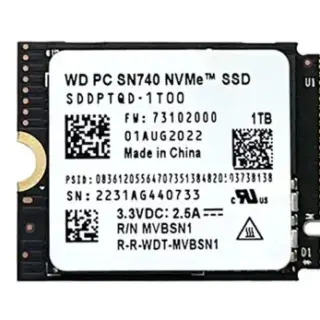 WD PC DISCO DURO SN740 NVME SSD 2TB