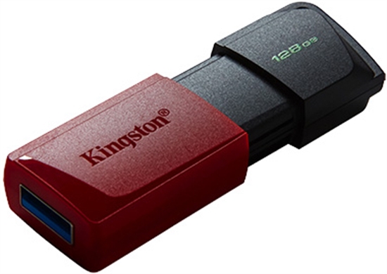 Kingston DataTraveler Exodia M Memoria flash USB 3.2 Gen 1 DTXM/128GB - with Moving Cap (Negro + Rojo) - Image 2